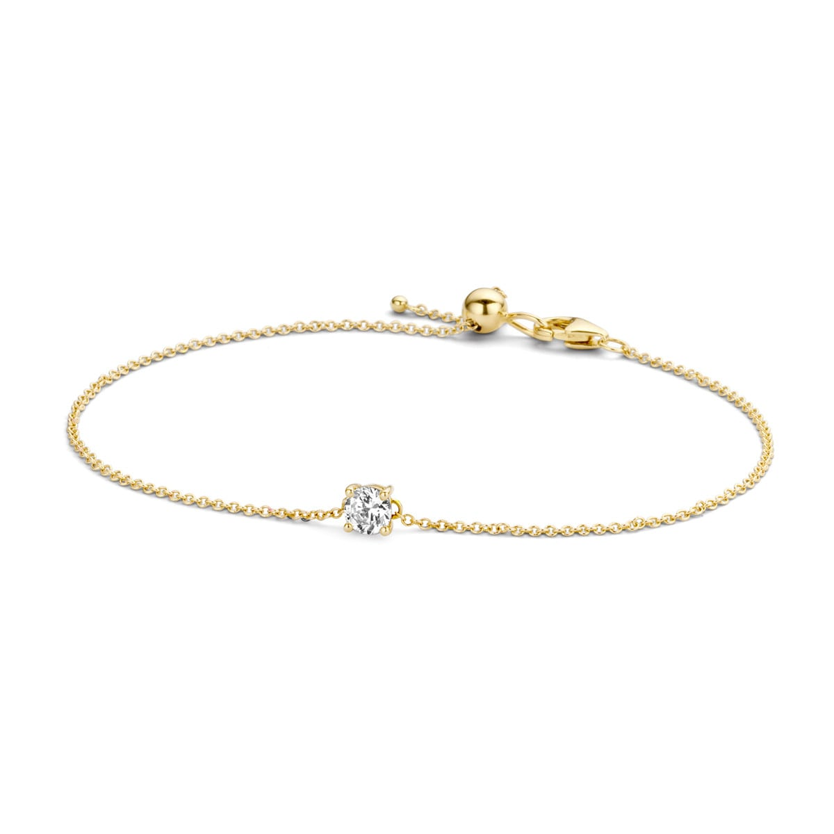 Blush - Bracelet - Or Jaune 14k, zircon (2166YZI)