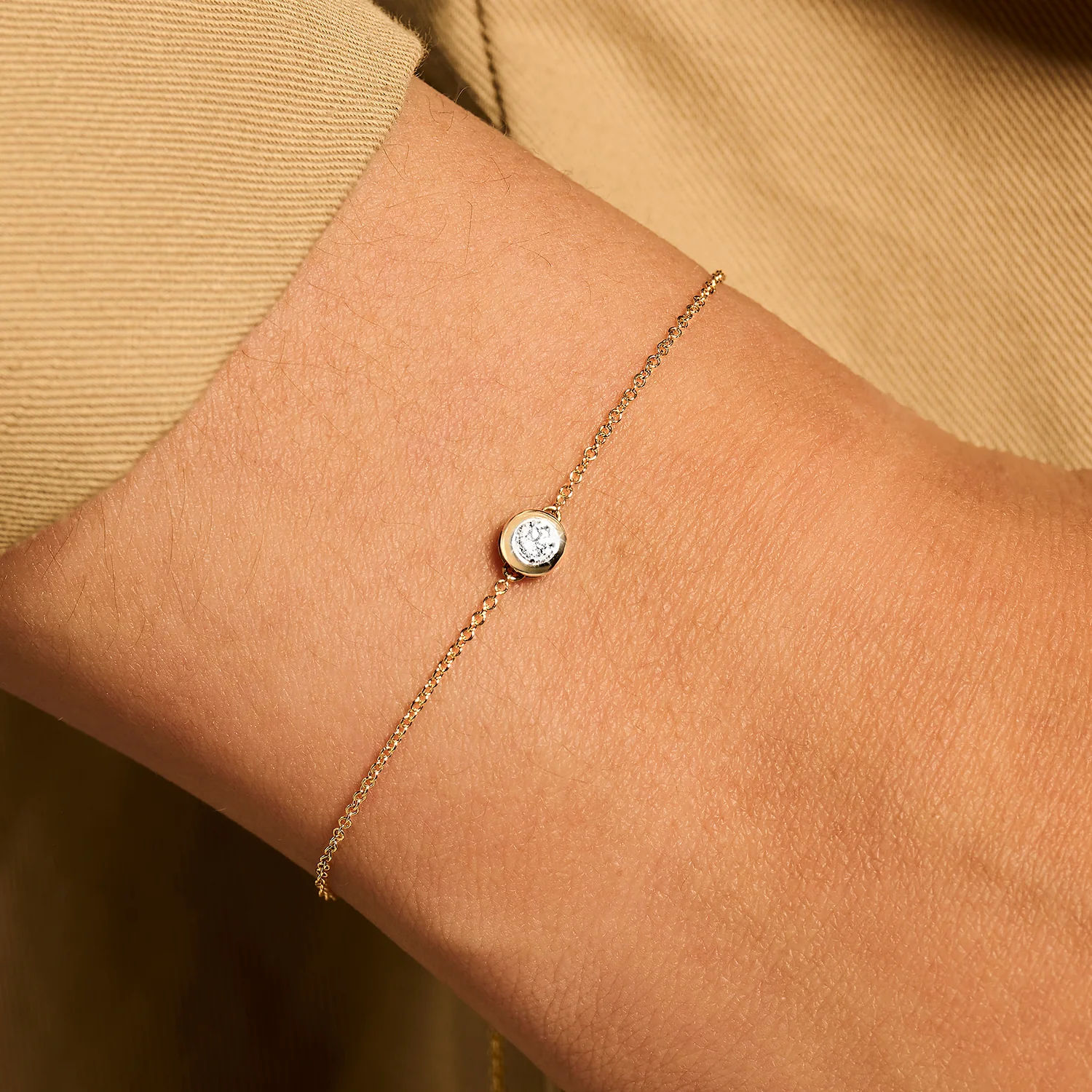 Blush - Bracelet - Or Jaune 14k, zircon (2167YZI)