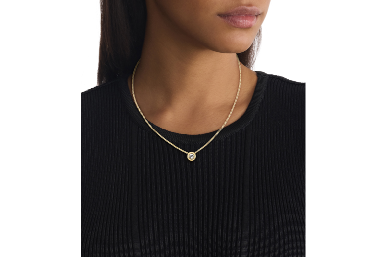 Collier Calvin Klein - Acier Jaune et Zircon (35000770)