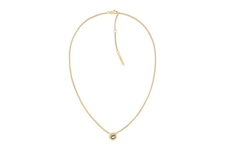 Collier Calvin Klein - Acier Jaune et Zircon (35000770)