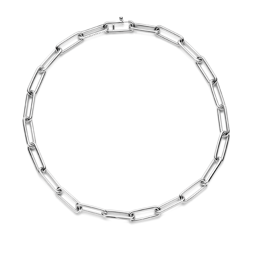 Collier TI SENTO - Argent, zircons (3937ZI)