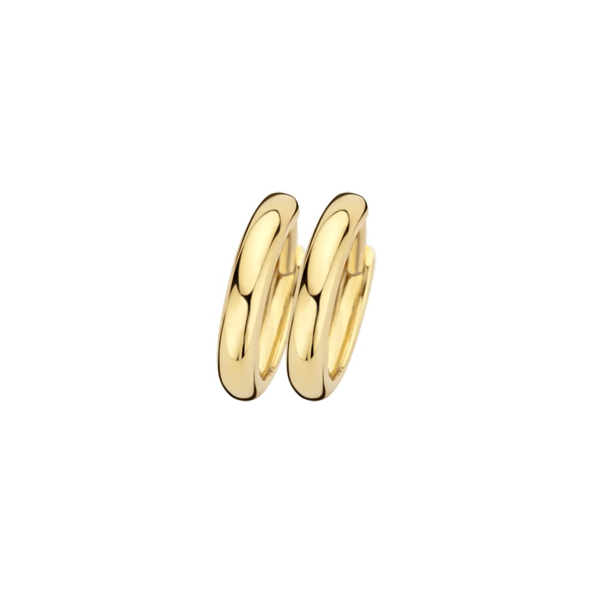 Blush - Boucles d'oreilles créoles - Or Jaune 14k (7267YGO)