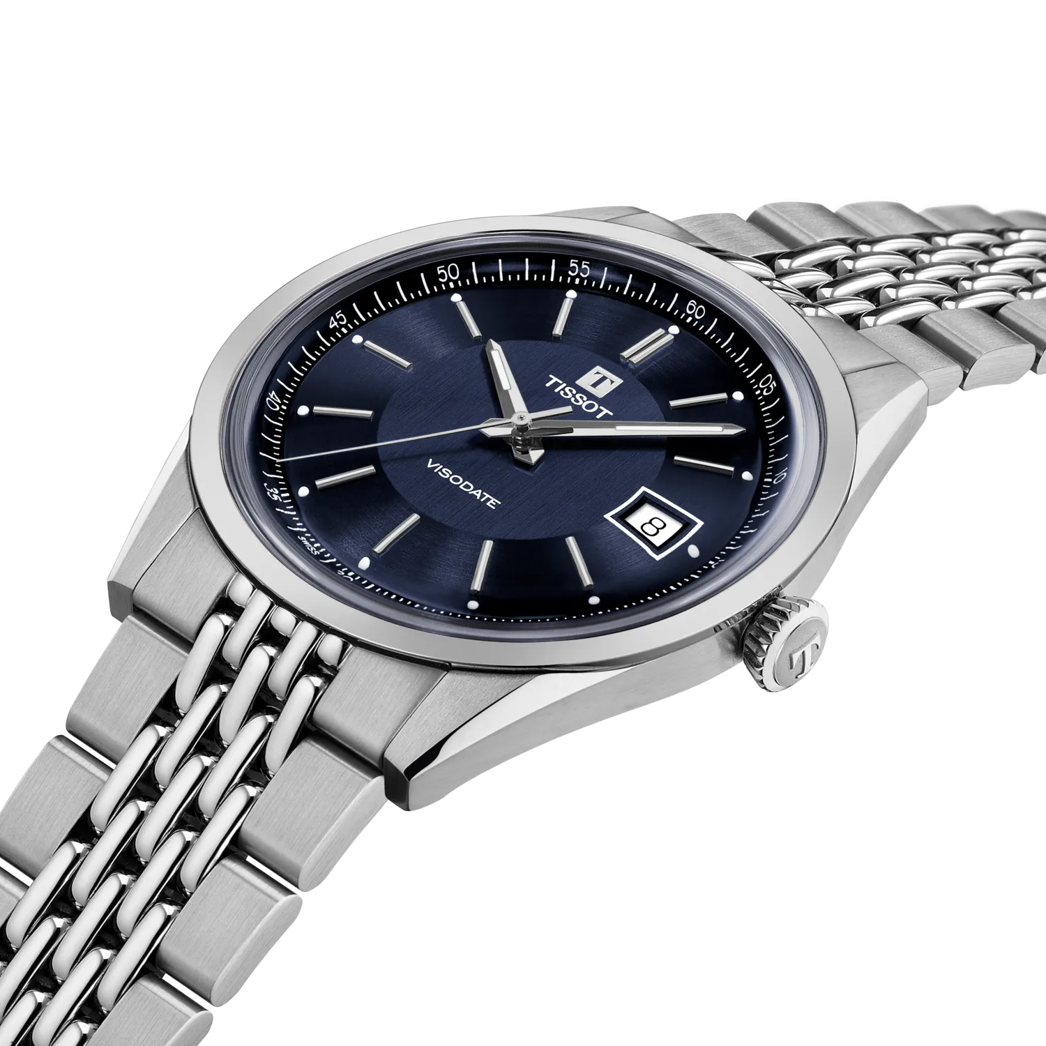 Tissot - Visodate 39MM Powermatic 80 (T1574071104100)