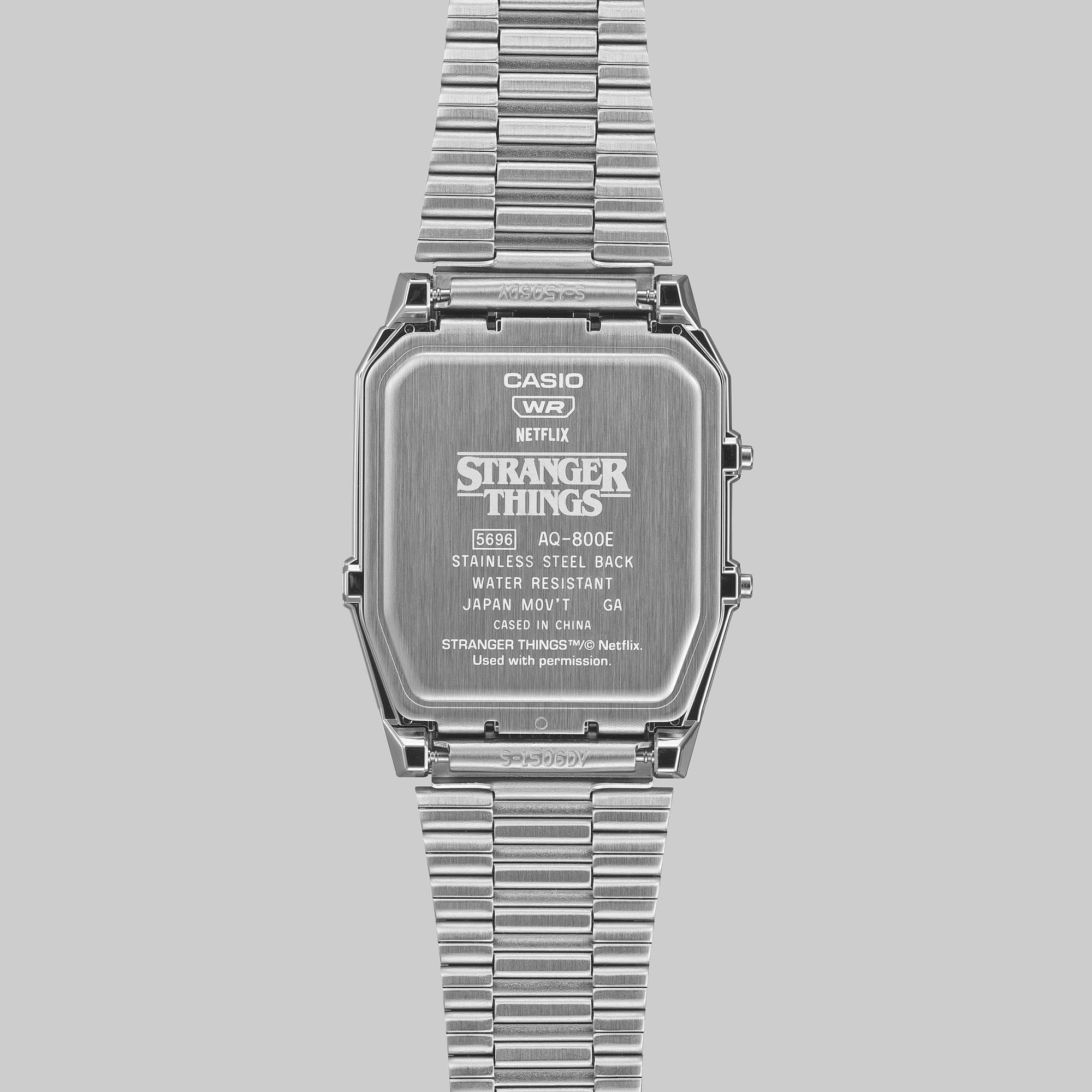 Casio - Vintage Edgy Stranger Things Édition limitée (AQ-800EST-1AER)