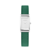 Bracelet montre Antarès Herbelin - Cuir simple vert émeraude (BRAC17048A56)