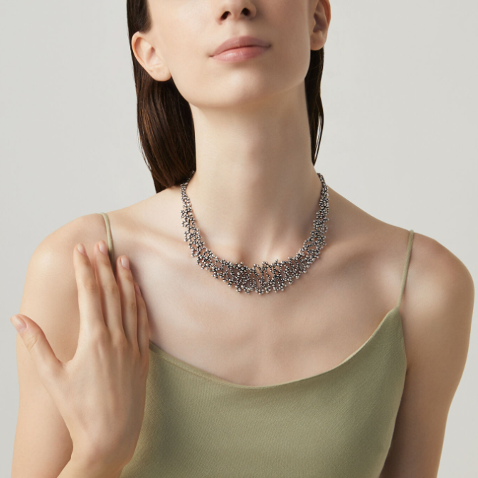 Collier Giovanni Raspini - Perlage, Argent (09525)