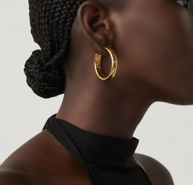 Boucles d'oreilles Giovanni Raspini - Moon Rock, Plaqué or (10835)