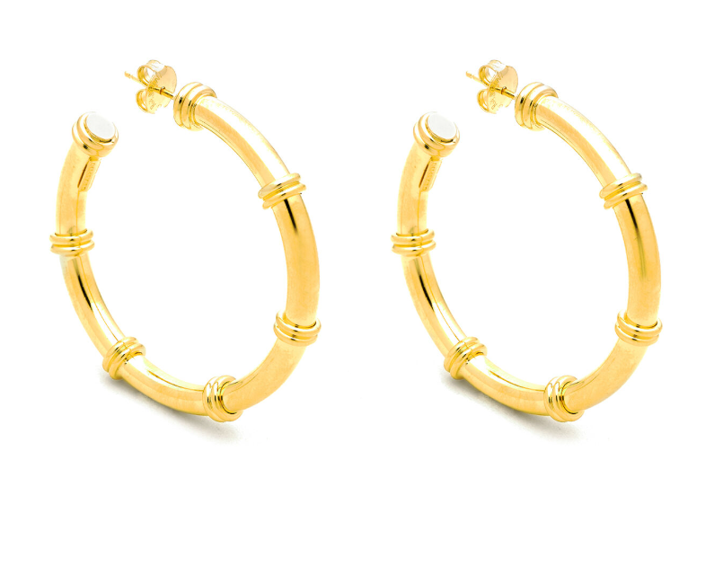 Boucles d'oreilles Giovanni Raspini - Jackie, Plaqué or (11591)