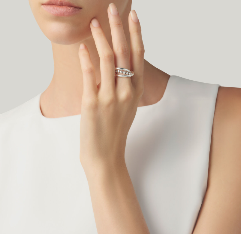 Bague Giovanni Raspini - Triple Cœurs, Argent (12251)