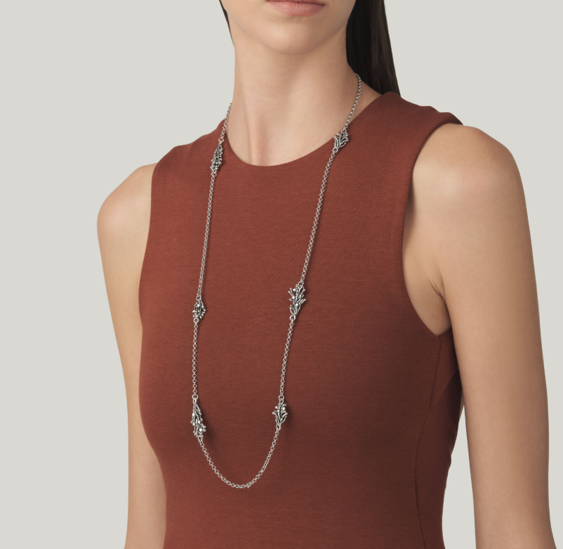 Collier Sautoir Giovanni Raspini - Séléné, Argent (12312)