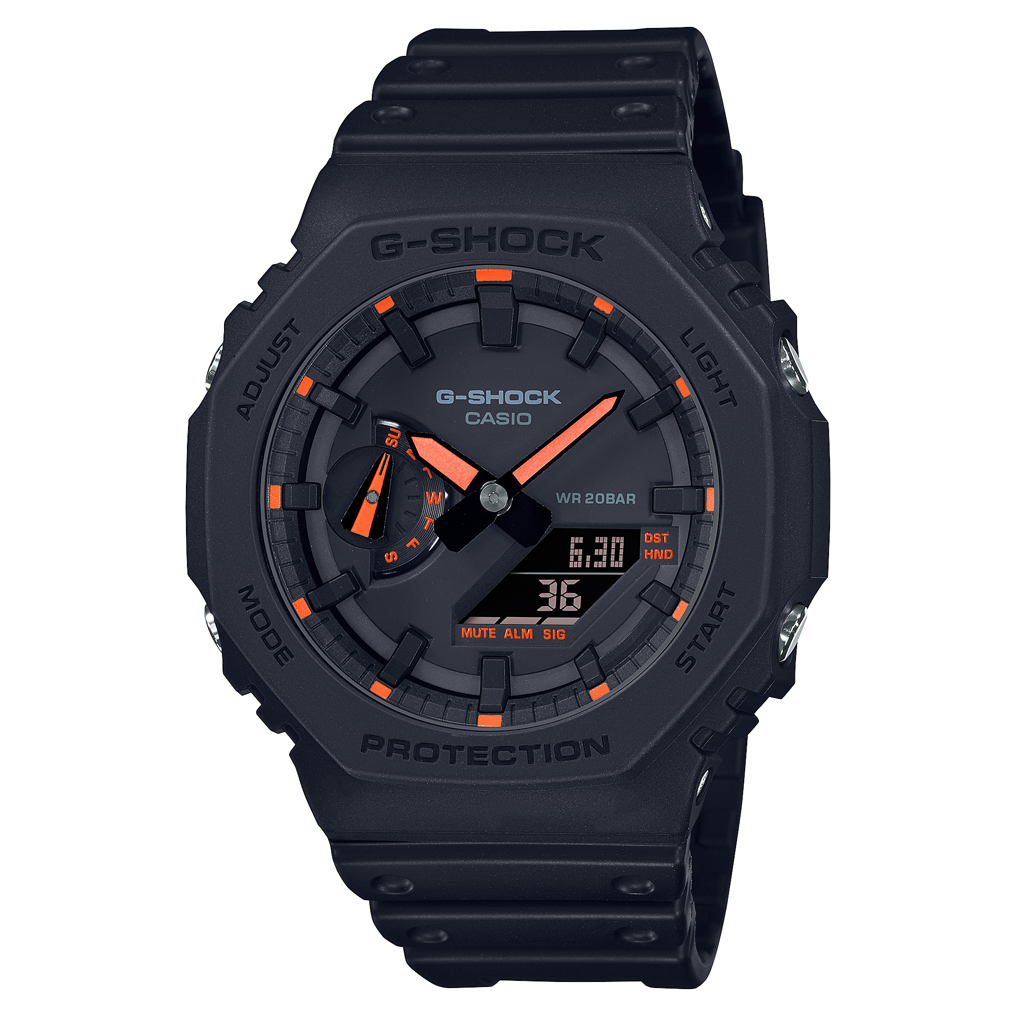 Casio - G-Shock Anadigitale (GA-2100-1A4ER)