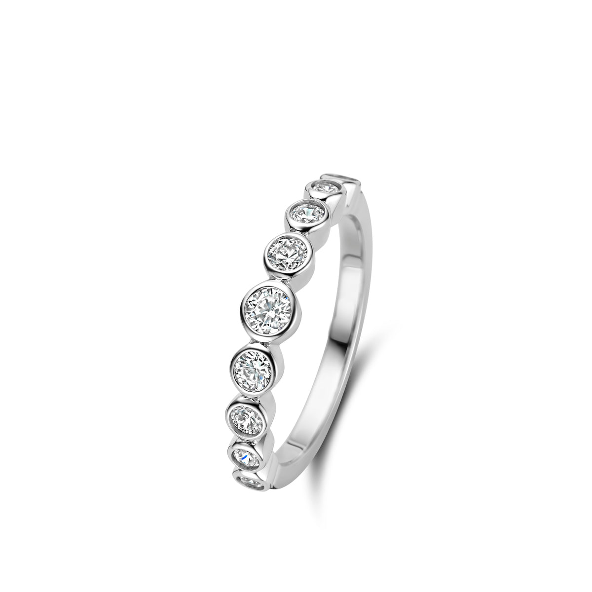 Bague Naiomy - Argent et zircons (N4E51)