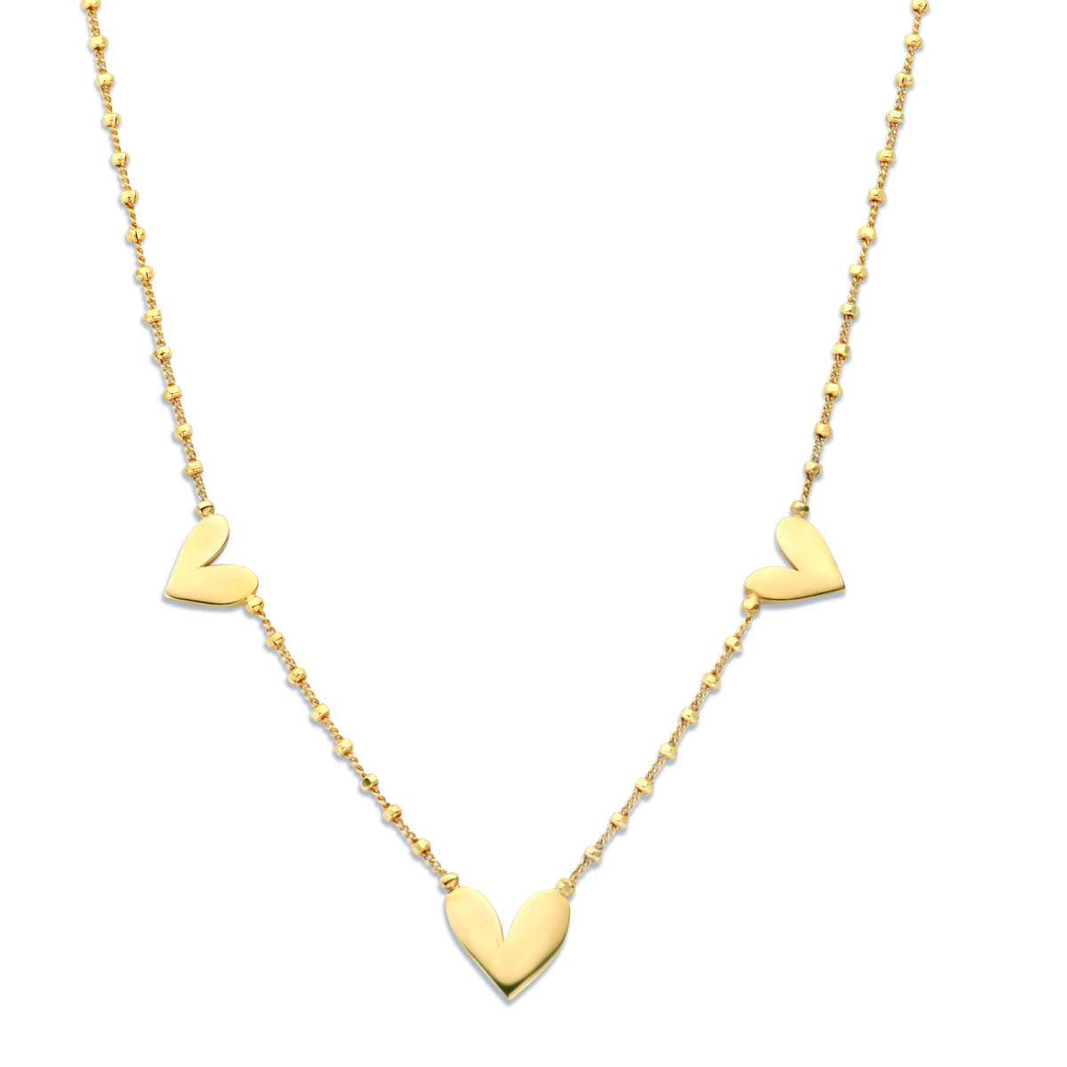 Collier Cœur Naiomy - Plaqué or (N5Q57)