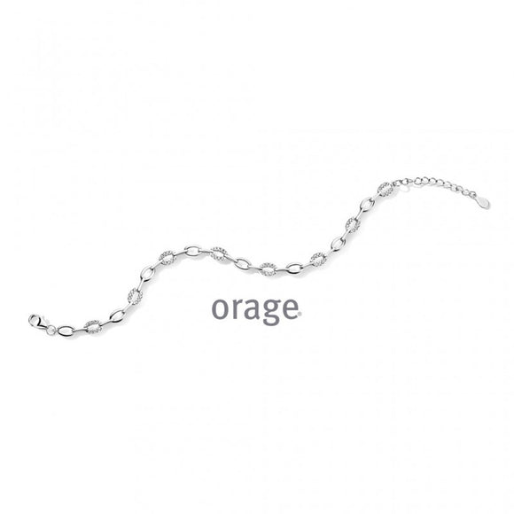 Bracelet Orage - Argent et Zircon (A/6710/21-A)