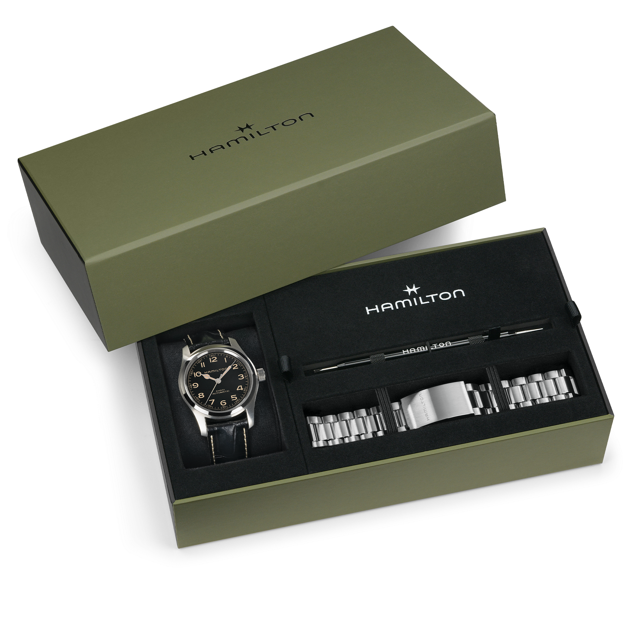 Hamilton - Coffret Khaki Field Murph Auto (H70605732)