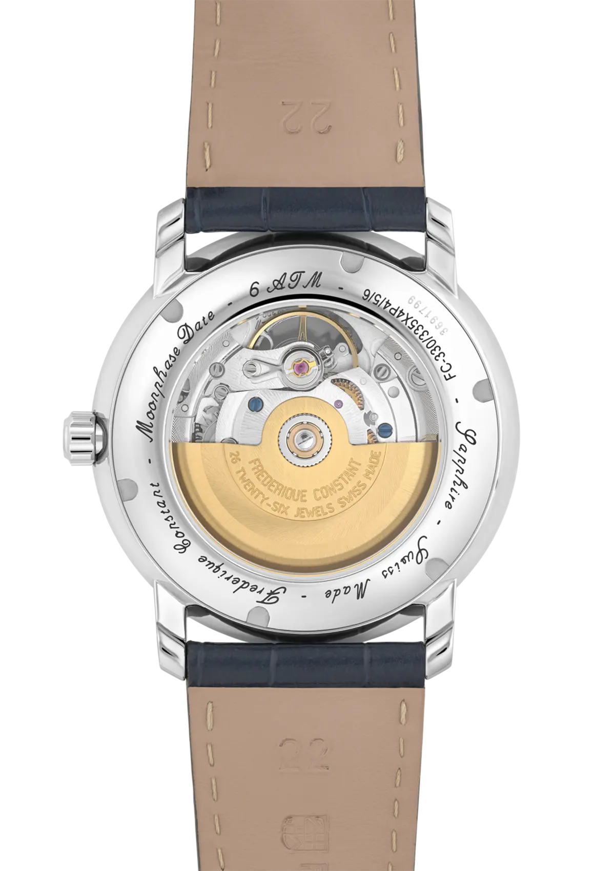 Frédérique Constant - Classic Heart Beat Moonphase Date (FC-335MCNW4P26)