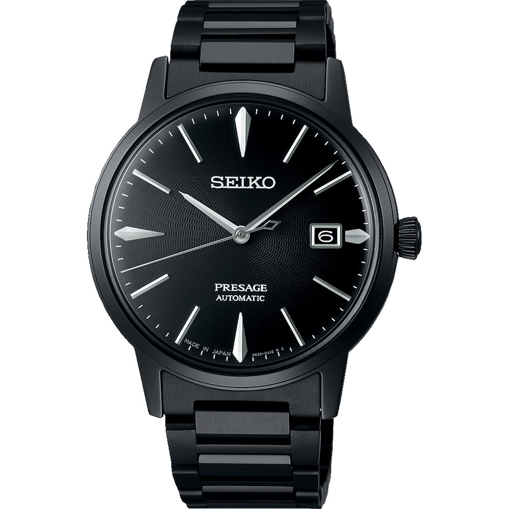 Seiko Presage Cocktail Black Velvet AUTOMATIQUE AIGUILLES (SRPJ15J1
