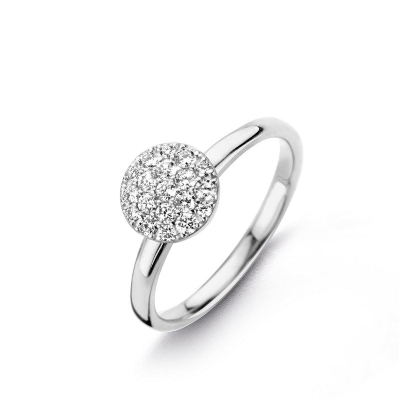 Bague One More - Eolo Or Blanc et Diamants (91Z608A)