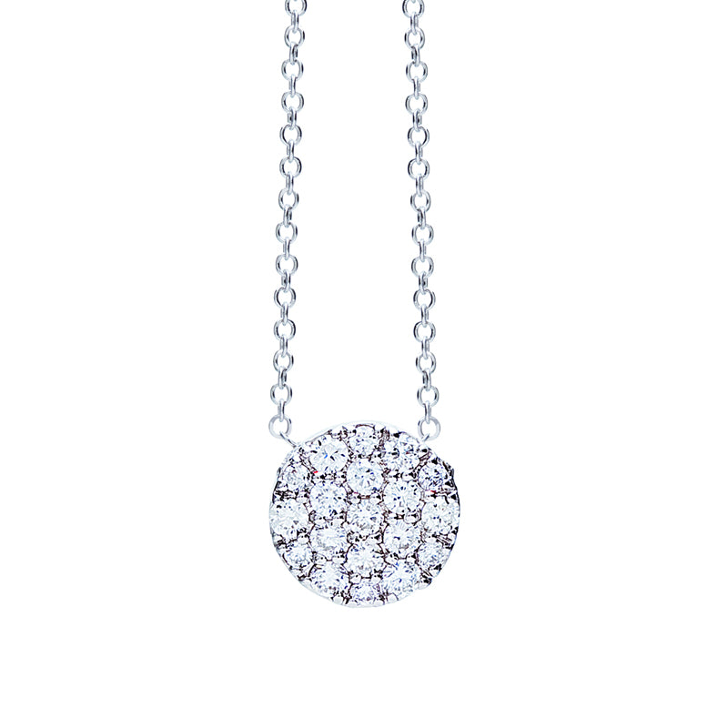 Collier One More - Eolo Or Blanc et Diamants (929408A)