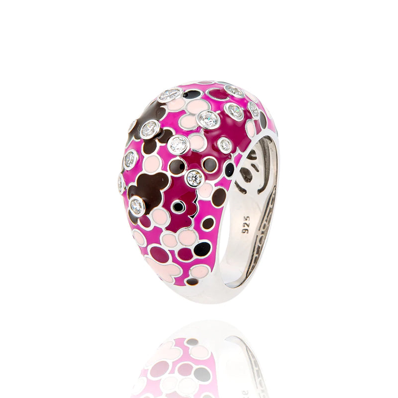 Bague UNA STORIA - Jaipur, Argent et zircons (BG121209)