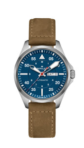 Hamilton - KHAKI AVIATION PILOT DAY DATE AUTO - AIR-GLACIERS EDITION (H64655941)