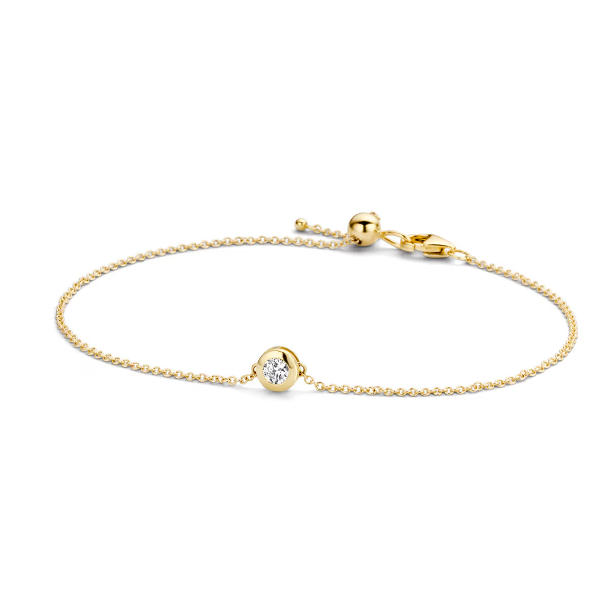 Blush - Bracelet - Or Jaune 14k, zircon (2167YZI)