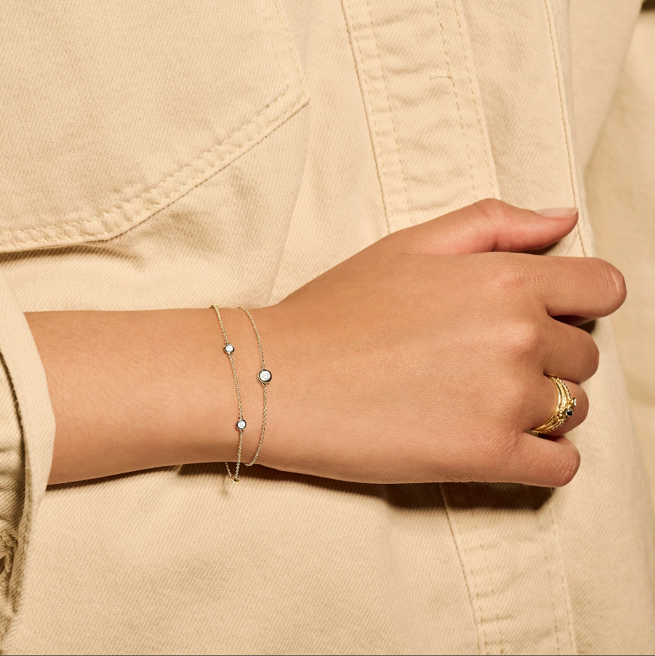 Blush - Bracelet - Or Jaune 14k, zircon (2187YZI)