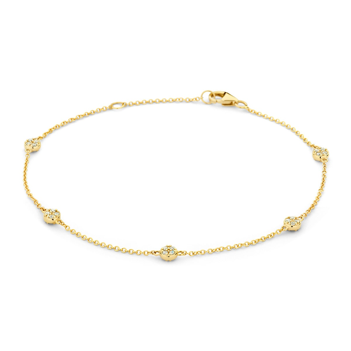 Blush - Bracelet - Or Jaune 14k, zircon (2213YZI)