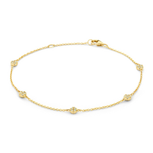 Blush - Bracelet - Or Jaune 14k, zircon (2213YZI)