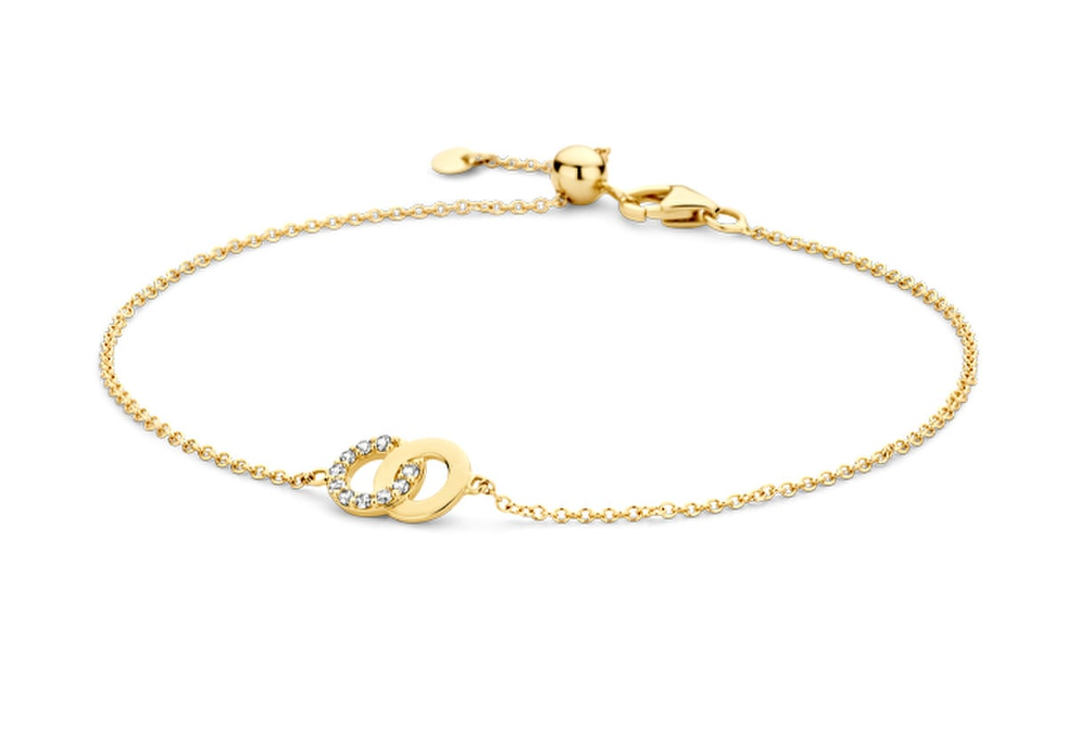 Blush - Bracelet - Or Jaune 14k, zircon (2223YZI)