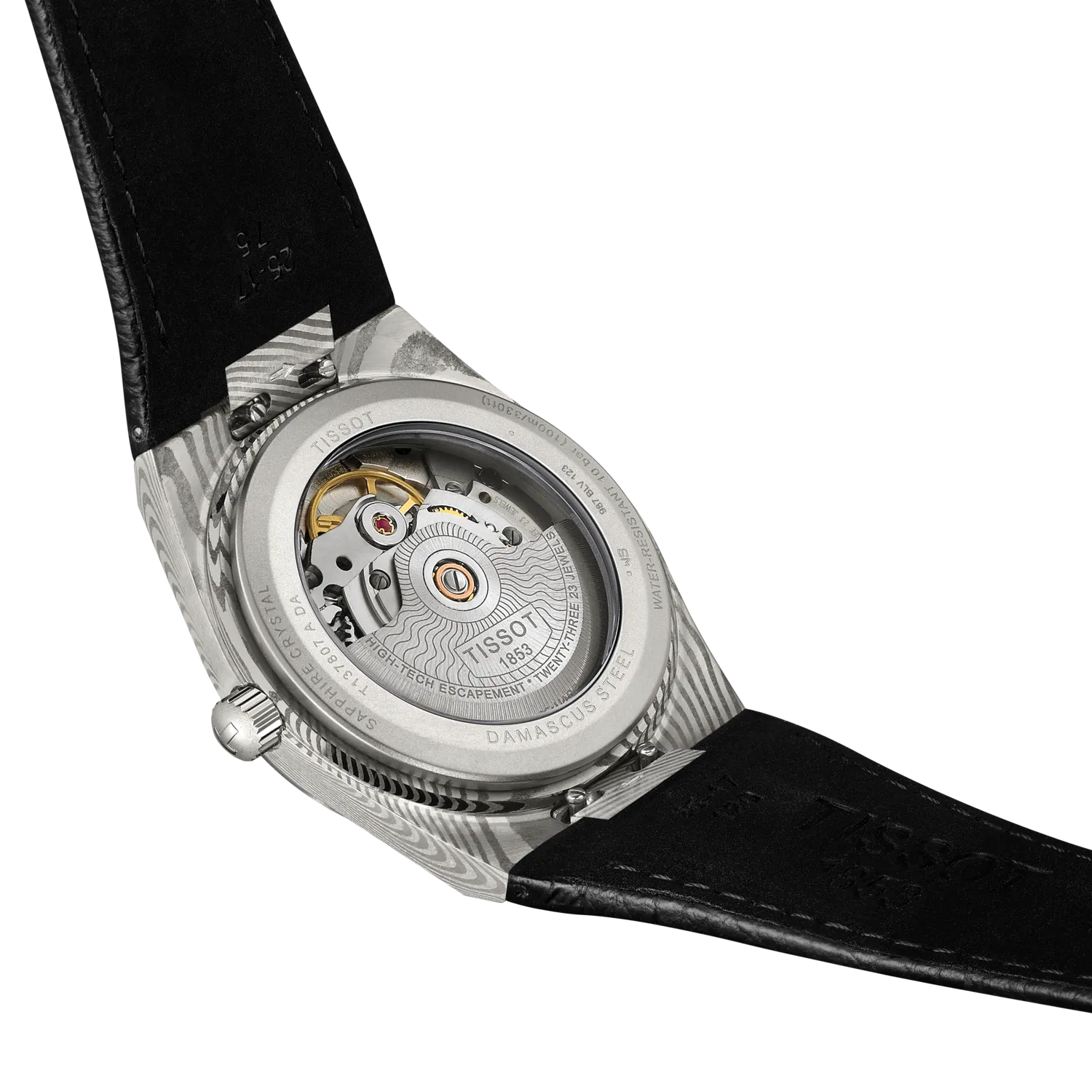 Tissot - PRX Acier Damas Powermatic 80 (T1378079608100)