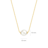 Blush - Collier - Or Jaune 14k, perle (3076YPW)