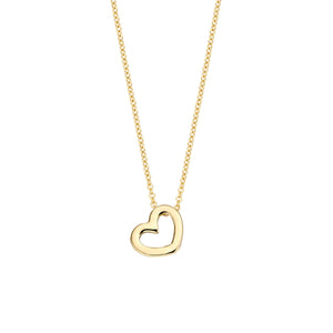 Blush - Collier Cœur - Or Jaune 14k (3081YGO)