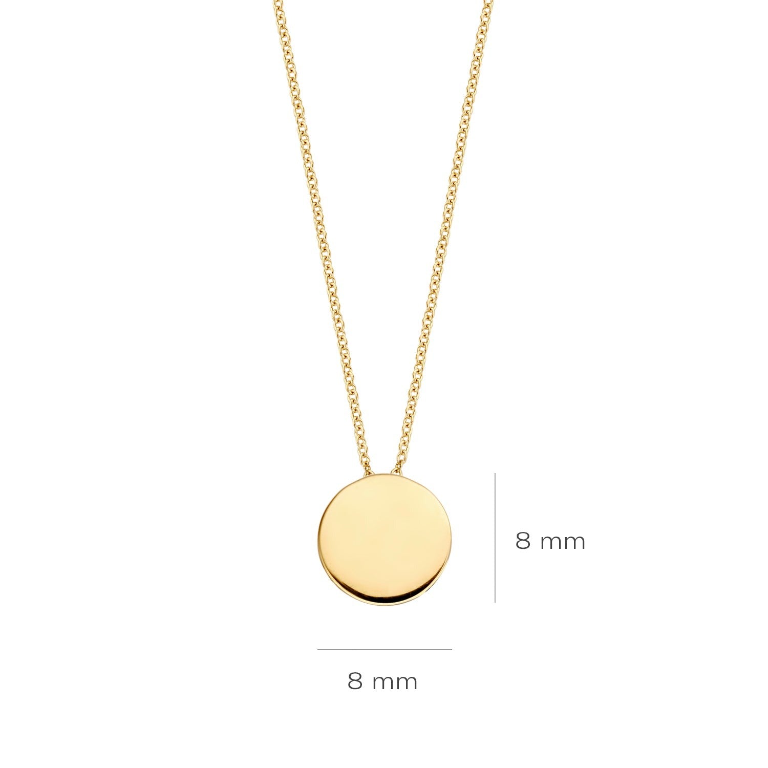 Blush - Collier - Or Jaune 14k (3088YGO)
