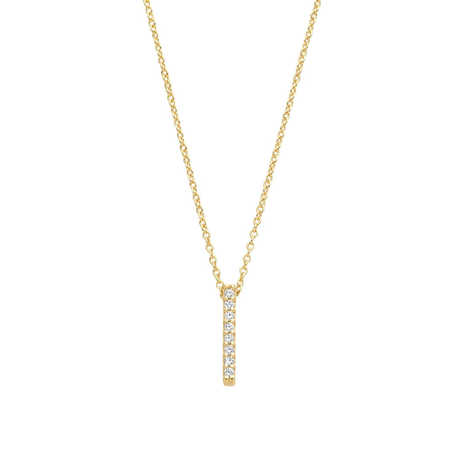 Blush - Collier - Or Jaune 14k, zircon (3133YZI)