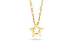 Blush - Collier étoile - Or Jaune 14k (3151YGO)