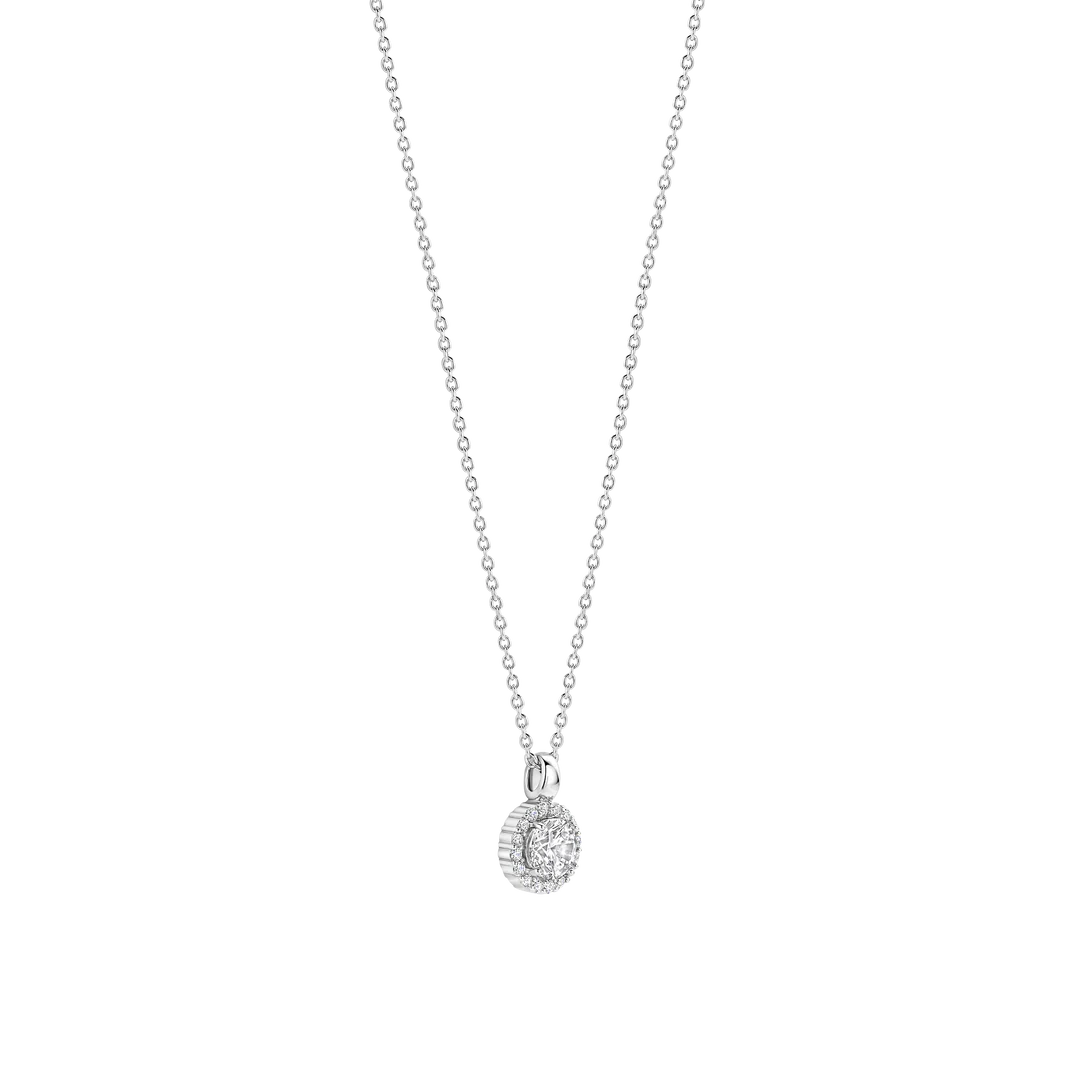 Collier TI SENTO - Argent, zircons (34123ZI)