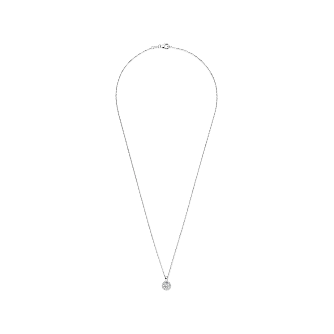 Collier TI SENTO - Argent, zircons (34123ZI)