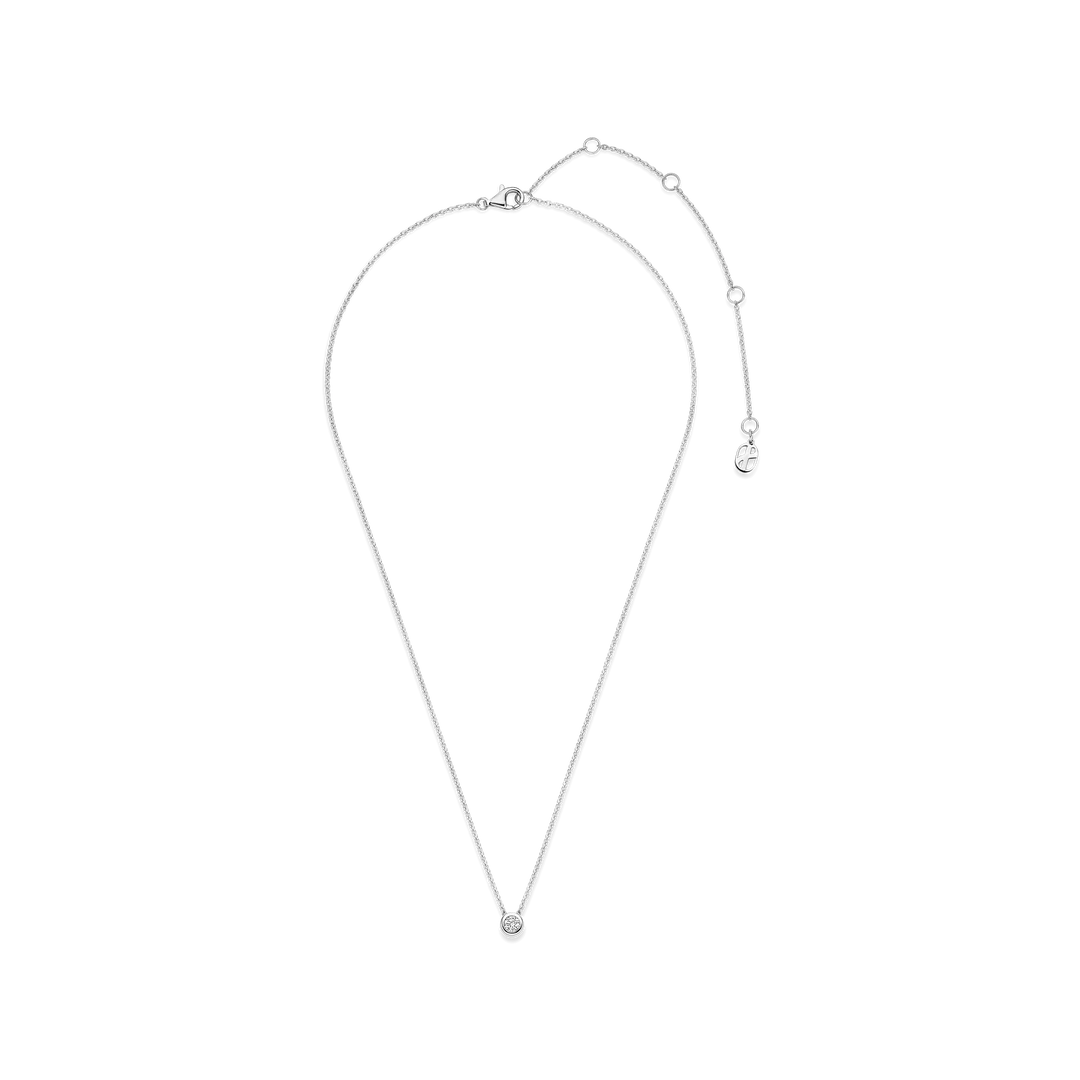 Collier TI SENTO - Argent, zircons (34124ZI)