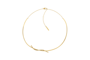 Collier Calvin Klein - Acier Jaune, zircon (35000511)