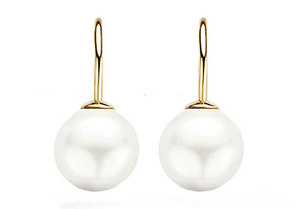 Blush - Boucles d'oreilles - Or Jaune 14k et perles d'eau douce (7050YPW)