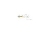 Blush - Boucles d'oreilles - Or Jaune 14k et perles d'eau douce (7151YPW)