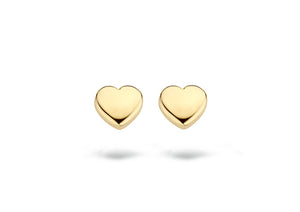 Blush - Boucles d'oreilles cœur - Or Jaune 14k (7245YGO)