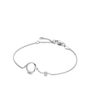 Bracelet FJF - Circle, Argent et Zircons (FJF0050005SW)