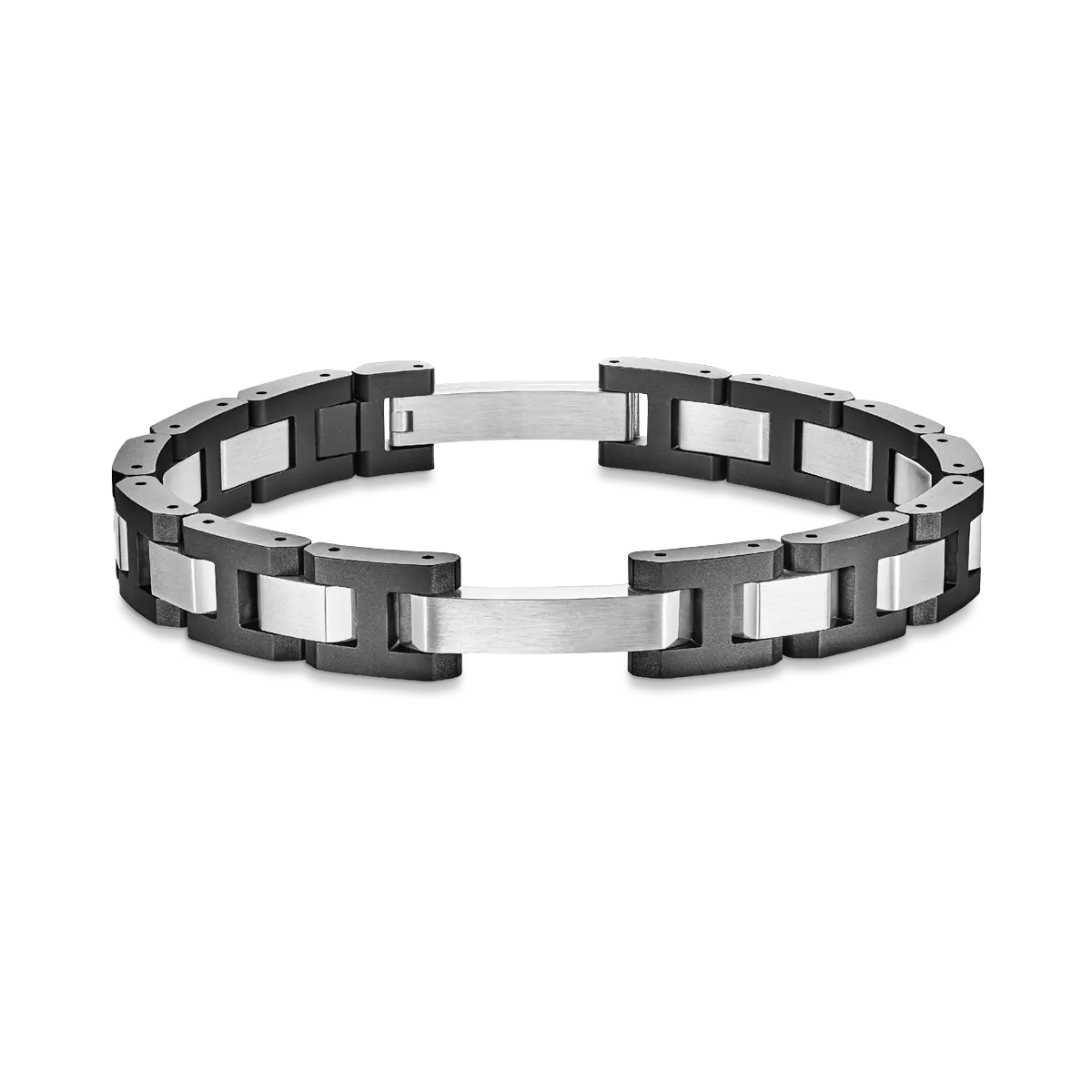 Bracelet Herbelin - Cap Camarat, Acier et Céramique Noire (BCC10CNAB)