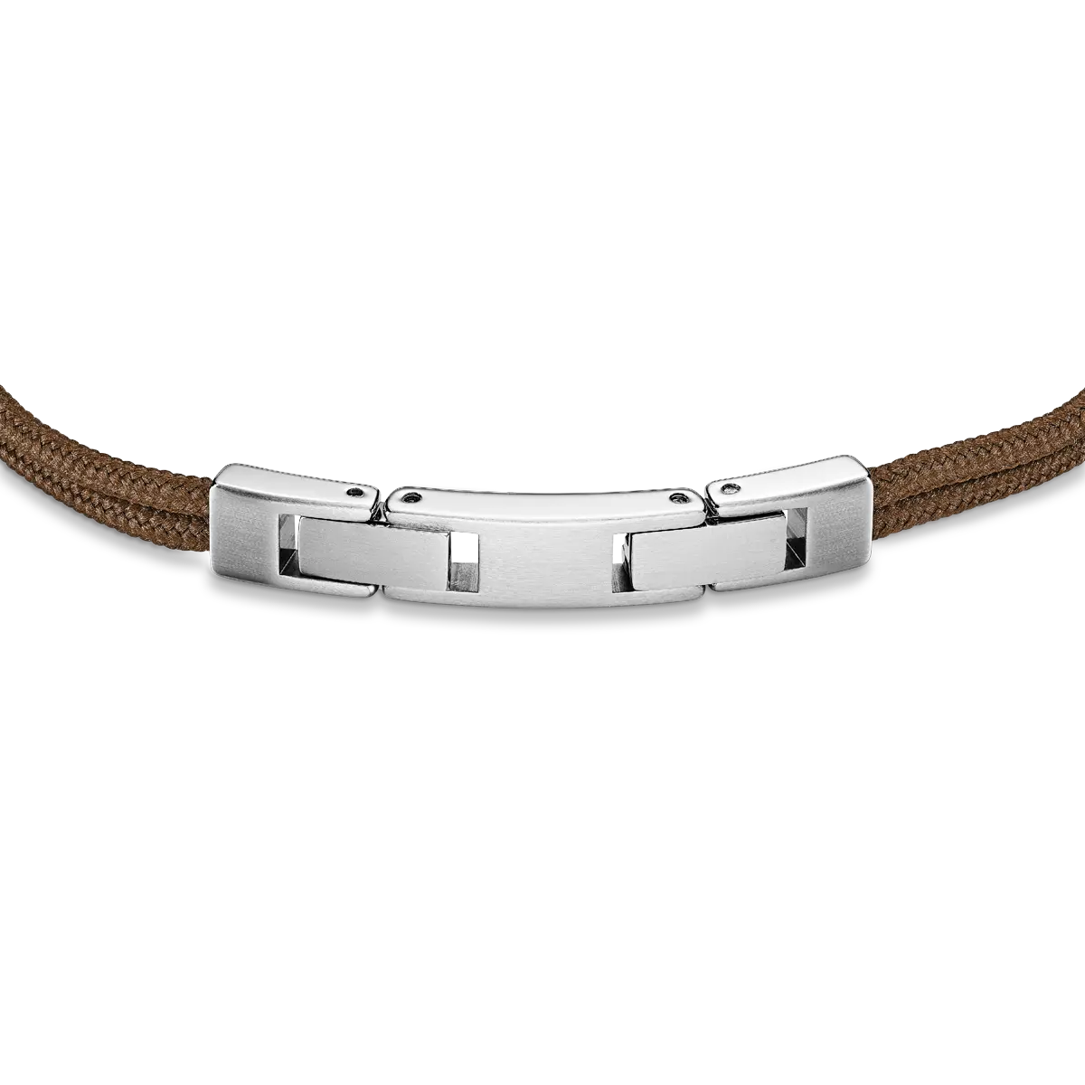 Bracelet Herbelin - Amarrage, Acier et Nylon Brun (BH24ABBC)