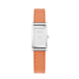 Bracelet montre Antarès Herbelin - Cuir simple orange (BRAC17048A18)