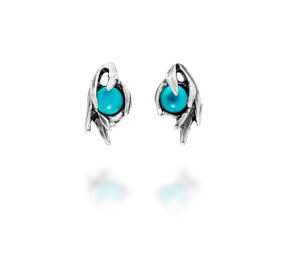 Boucles d'oreilles Giovanni Raspini - Posidonia, Argent, Nacre et Quartz (11482)