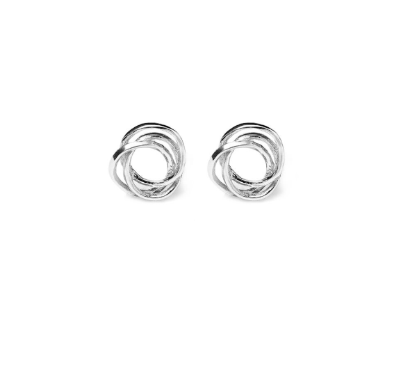 Boucles d'oreilles Giovanni Raspini - Mailles Aériennes, Argent (09281)