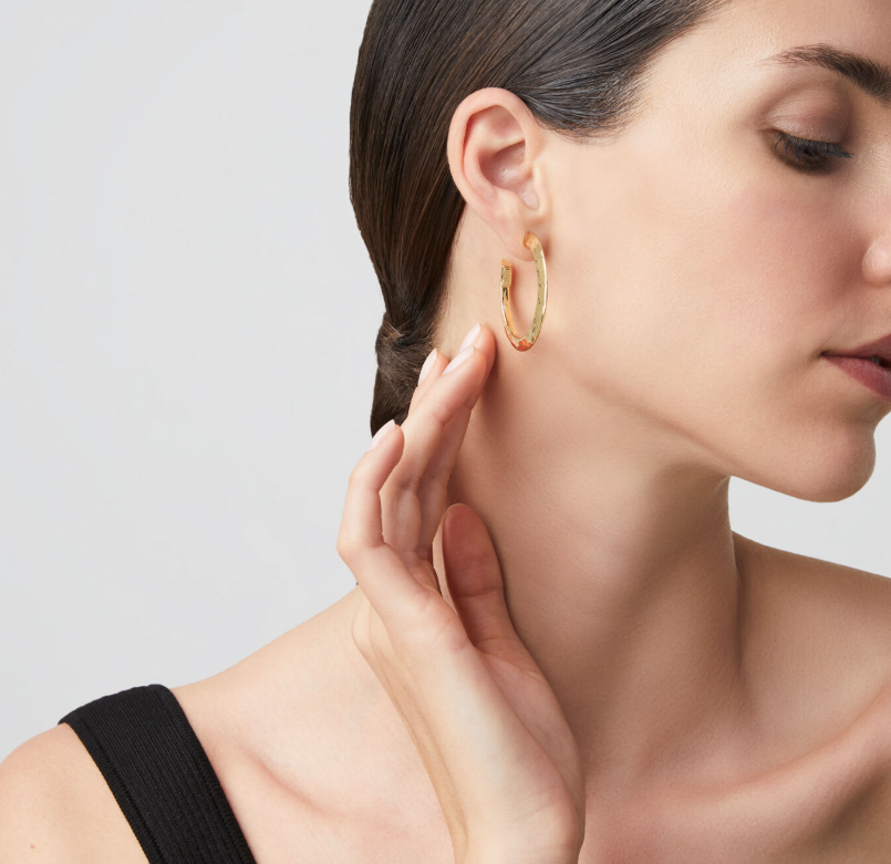 Boucles d'oreilles Giovanni Raspini - Blade, Plaqué or (12106)